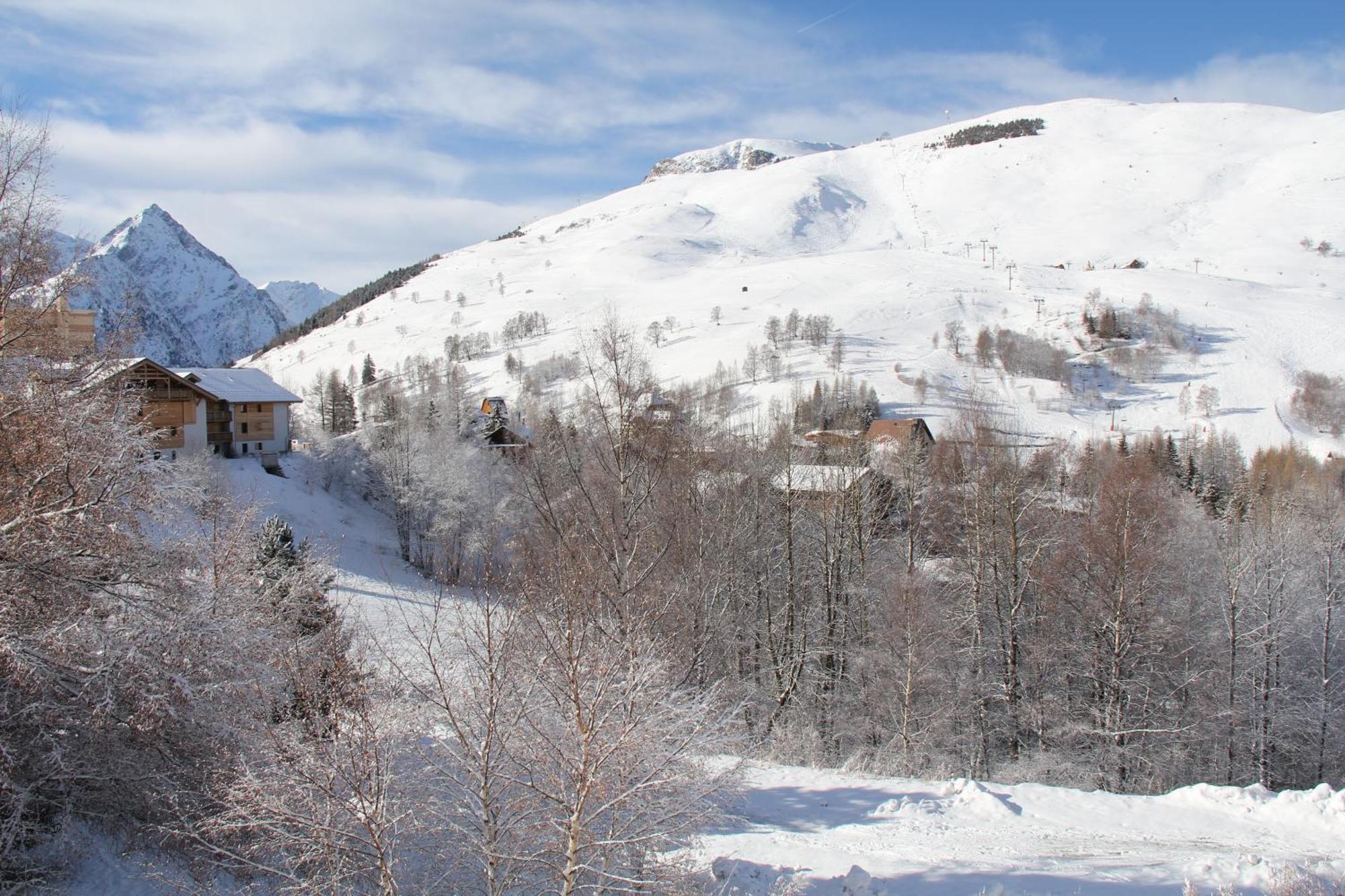Residence : Le Crystal Chalet Les Deux Alpes Bagian luar foto
