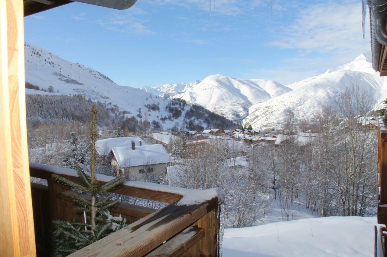 Residence : Le Crystal Chalet Les Deux Alpes Bagian luar foto